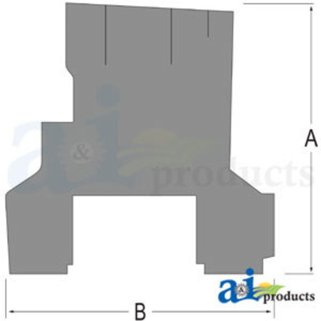 A & I PRODUCTS Floor Mat 0" x0" x0" A-CFM230